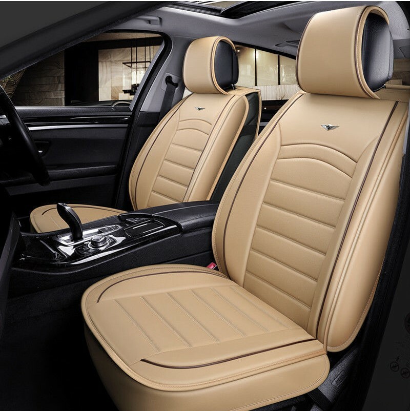 Housse De Siege Voiture pour BM W 2 Series F87 M2 Coupe 2015-2022, Housse  de Coussin De Véhicule Automobile En Cuir Imperméable Complète Couvre-Siège