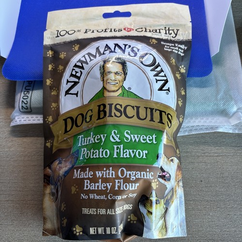 Newman's Own Dog Biscuits Turkey Sweet Potato made w Organic Barley