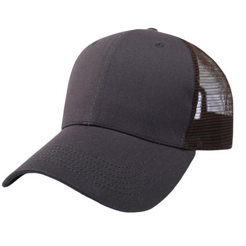 Gorra de béisbol de malla de camionero ajustable en blanco lisa hip hop para hombre - Imagen 8 de 15