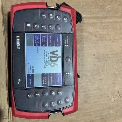 Commtest VB6 Vibration Analysis System Without Charger | eBay