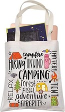 Love To Camp Waterproof Travel Bag Camping Forest Fish Adventure 