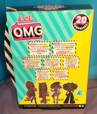 L.O.L. Surprise! O.M.G. Royal Bee Fashion Doll with 20 L.O.L. Surprise! O.M.G. Royal Bee Fashion Doll with 20