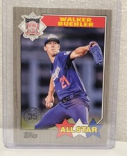 2022 Series 2 1987 Topps All-Star Baseball Black  /299 Walker Buehler #87AS-33