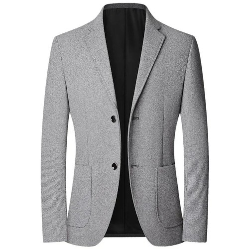 2025 Spring Men Blazers Suit Jackets Solid Business Casual Suits Male Quality - Picture 20 of 30