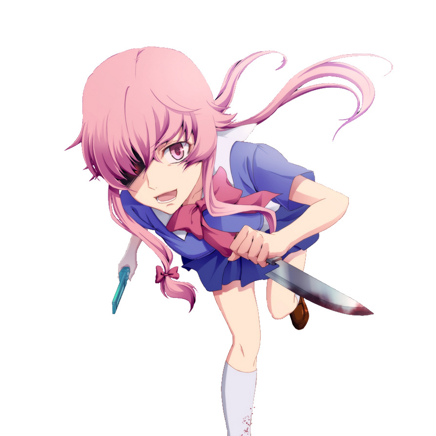 The Future Diary Mirai Nikki Anime Sticker for Sale by Anime Store