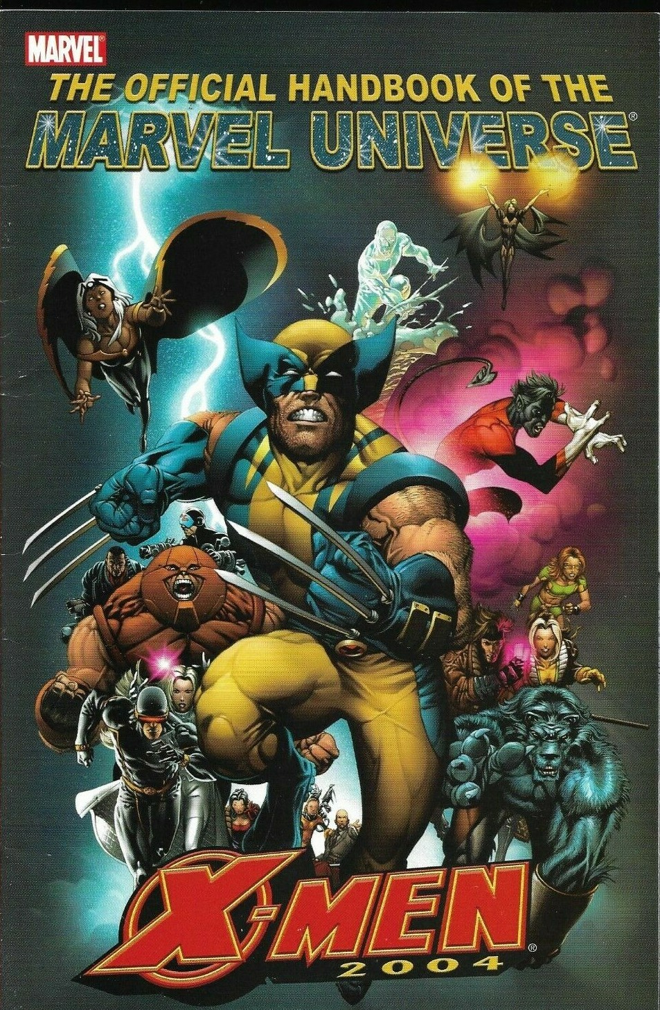 OFFICIAL HANDBOOK OF MARVEL UNIVERSE - XMEN 2004 - Back Issue(S)