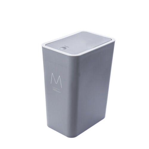 Cubo de basura de plástico con tapa Cubos de basura Cestas de basura Inodoro - Imagen 13 de 18