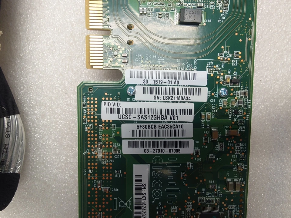 Cisco UCSC-SAS12GHBA 12Gb/s Modular SAS 24-Channel PCIe HBA Controller - Image 3 of 4