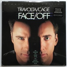 BRAND NEW Face/Off Laserdisc Factory Sealed Nicolas Cage, John Travolta Face Off