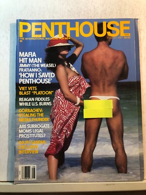 2762 Penthouse Adult  Magazine August  1987