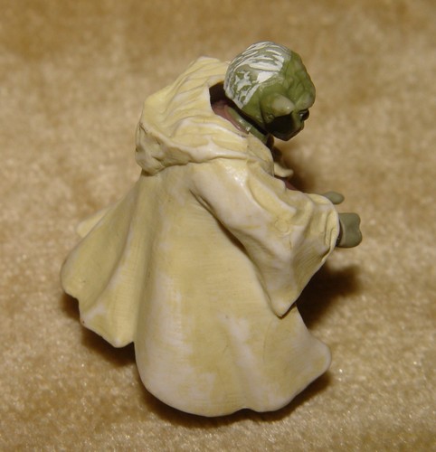 STAR WARS ROTS COLLECTION YODA (FIRING CANNON) + PART OF CANNON HASBRO 2005 RARE - Picture 7 of 8