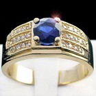 Blue Sapphire Rings for Men