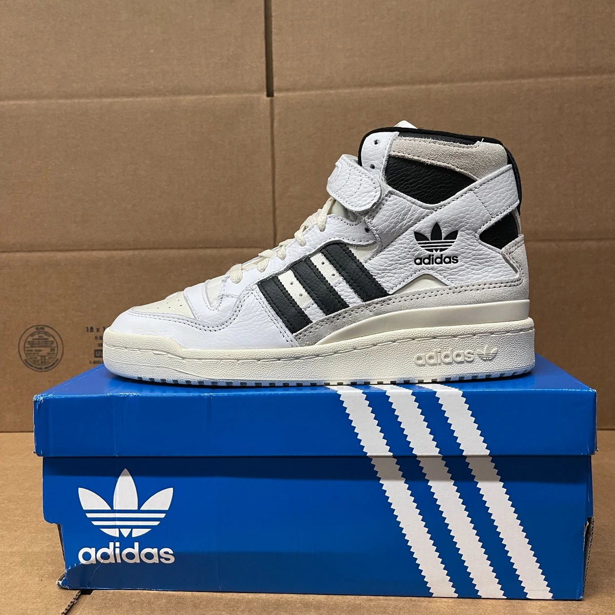 adidas forum 84 high black and white