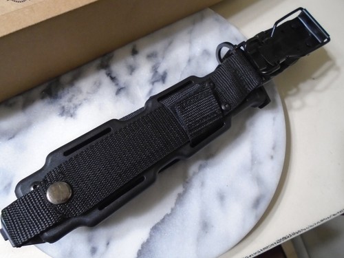 USMC Marines M-9 Blackout Bayonet Combat Fixed Blade Bowie Knife UC3531 New - Picture 12 of 14