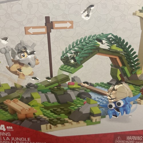 MEGA Construx: Pokemon Jungle Ruins Charmander Cubone Omanyte 3/4 Bags NEW - Picture 6 of 18
