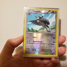 Pokemon STARAVIA 126/162 - XY BREAKthrough - Rev Holo - MINT