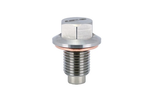 Perno de drenaje de aceite magnético de acero inoxidable HPS para Subaru 1998-2013 Forester - Imagen 2 de 6