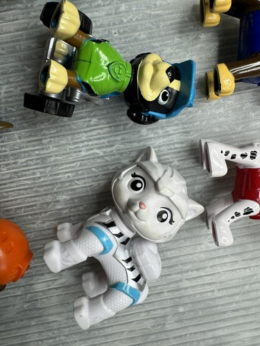 PAW PATROL FIGURE LOT/10 Dino Rescue Rex Super Paws Ella Tuck Mighty Movie Chase - Picture 7 of 17