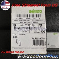 1PCS For WAGO 750-530 8-Channel Digital Output PLC I/O Module 24VDC 0.5A PNP US