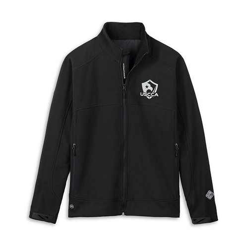 USCCA STORMTECH WATERPROOF BONDED SOFTSHELL BLACK JACKET WATERPROOF MEN'S XL NWT - Picture 4 of 7
