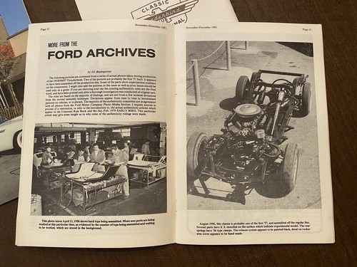 Early Bird Magazine Ford Thunderbird Collectors - 18 Issues Years 1979-1981 - Picture 12 of 13