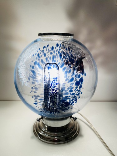 🔴 lampada vintage in vetro di Murano orig. design Mazzega  anni 70 - Foto 2 di 6