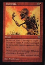 Incinerate - Mirage: #184, Magic: The Gathering Nm R107