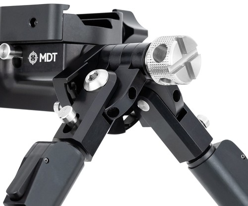 MDT Ckye-Pod Gen2 Bipods, RRS BTC Mount, Double Pull Legs, Black, 106293-BLK - Picture 2 of 3