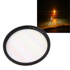 Colorful Streak Star Filter Micro Slr Camera Dot to Line Filters Special Effects