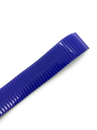 20 mm schwarz weiß rot Farben dünn Metall Stretch Erweiterung Uhrenband Twist O Flex - Bild 27 von 55