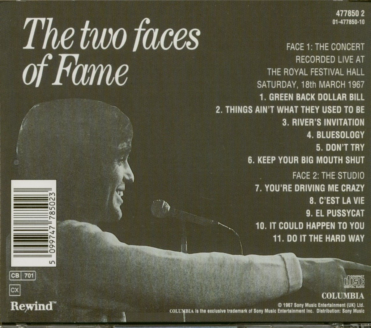 UK原盤 HALL OF FAME GEORGIE FAME ジョージ・フェイム UK原盤 HALL OF FAME GEORGIE FAME ジョージ・フェイム