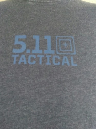 NEW*** 5.11 TACTICAL MEN'S T-SHIRT " BURN OUT ALWAYS BE READY SIZE MEDIUM - Picture 2 of 4