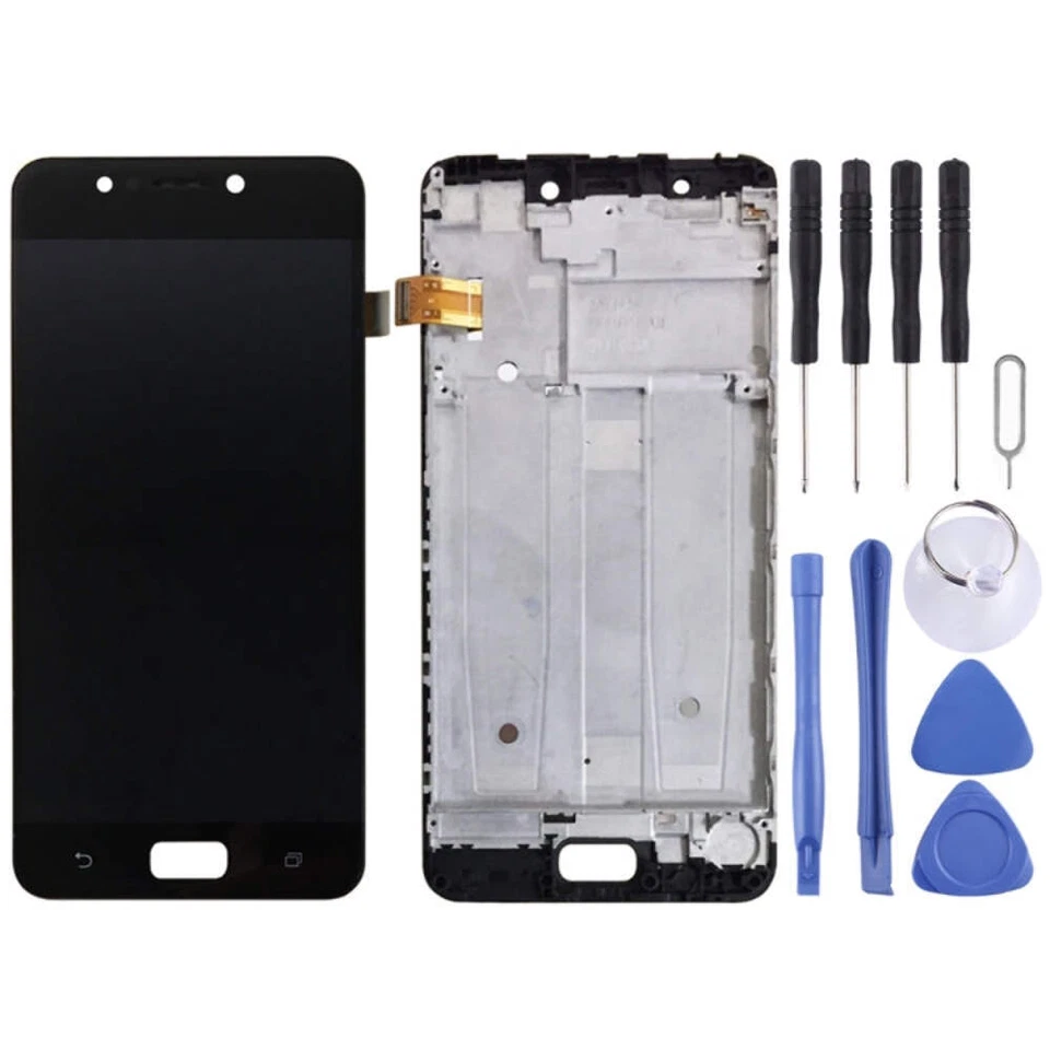 LCD Screen with Frame & Digitizer Full Assembly for Asus Zenfone 4 Max - Image 2 of 4
