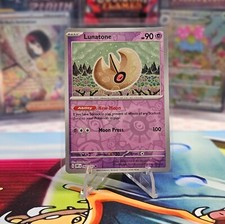 Reverse Holo Lunatone 092/197 Uncommon  Obsidian Flames Pokemon TCG