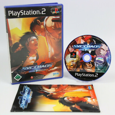 Sony Playstation 2 PS2 PAL OVP SNK vs Capcom SVC Chaos Sehr Gut mit Anleitung