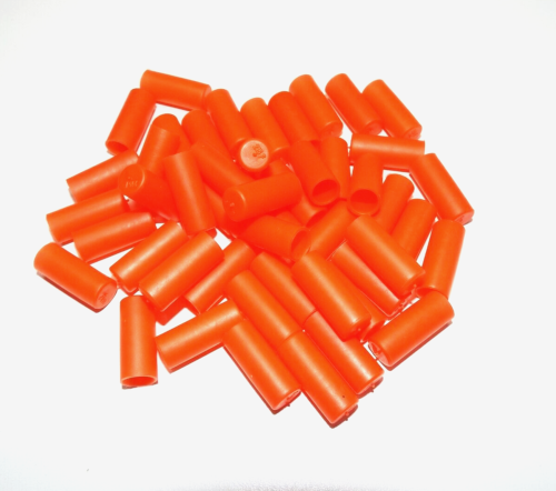 x50 .312 TAPA PROTECTORA DE PLÁSTICO NARANJA DE SEGURIDAD TAPA TAPA FUNDA ENCHUFE 5/16 - Imagen 5 de 9