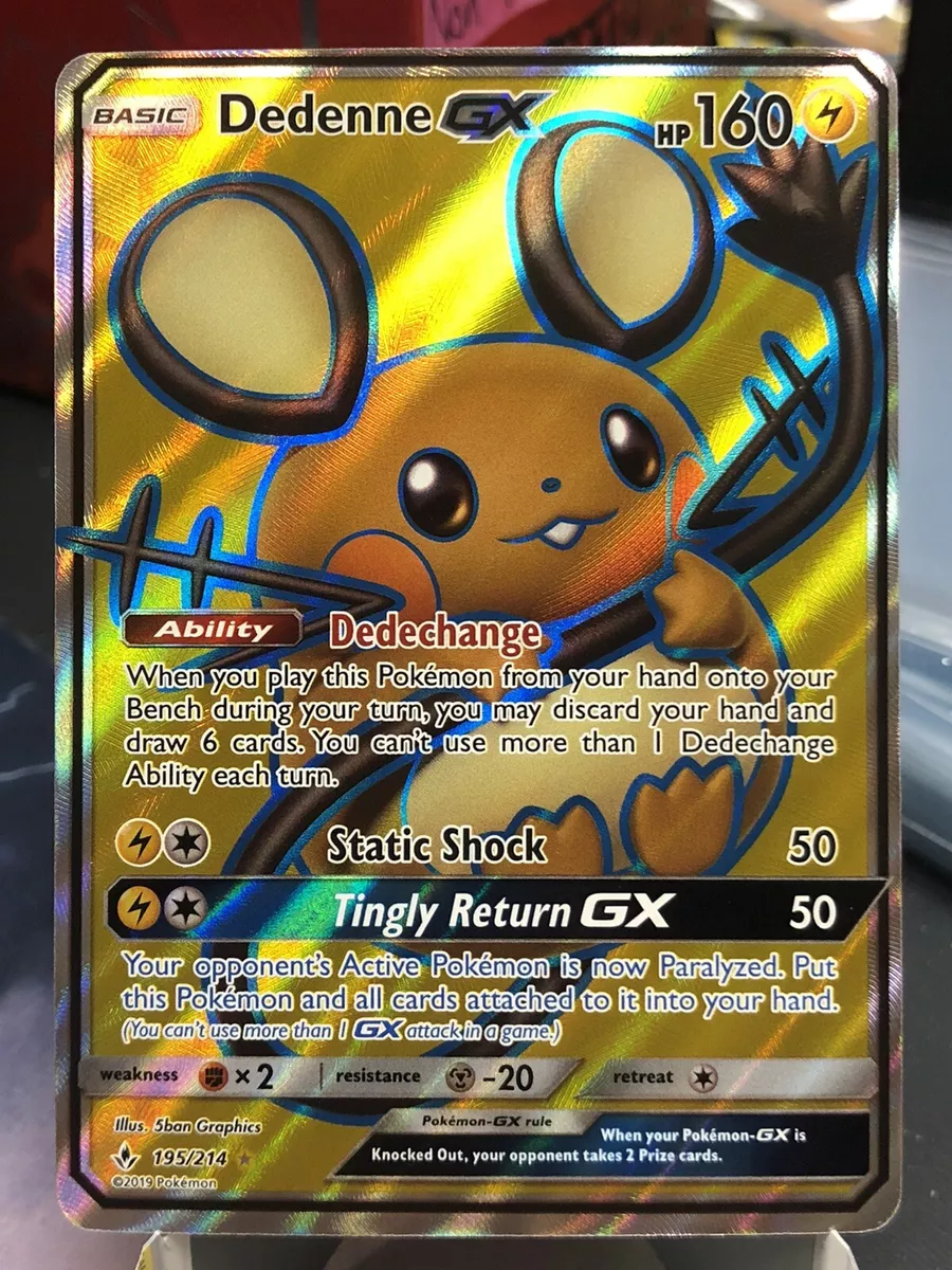 Epic Game - POKEMON – Card DEDENNE GX Todo deck deve ter