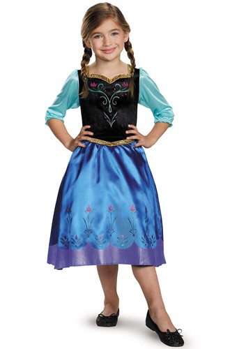 Frozen Anna Traveling Classic Child Costume - Picture 2 of 2