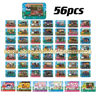 Animal Crossing Car Cards all 56 PCS complete New Leaf Welcome | eBay
