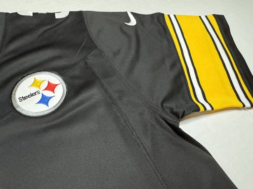 Camiseta deportiva grande Russell Wilson #3 Vapor FUSE negra Elite Quality Steelers - Imagen 5 de 10