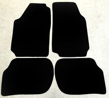 Fußmatten Autoteppiche für Audi A6 C4 schwarz 4tlg Velours Neu nicht original