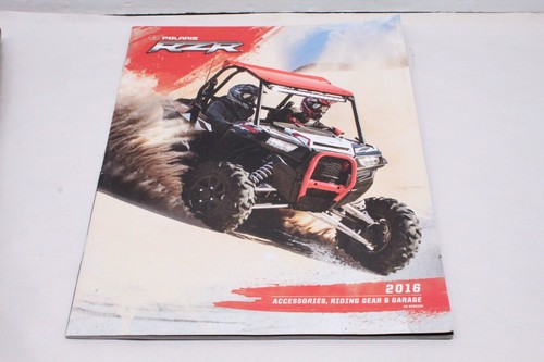 2016 Polaris RZR Side By Side Accessories & Gear Brochure Catalog - Picture 1 of 2