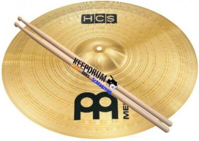 MEINL HCS Ride Becken 20 + Drumsticks