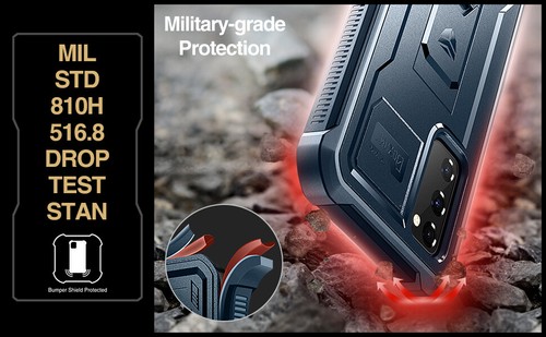 Dexnor für Samsung Galaxy S20 FE Hülle Heavy Duty Robuste Handyhülle Kickstand - Bild 58 von 73