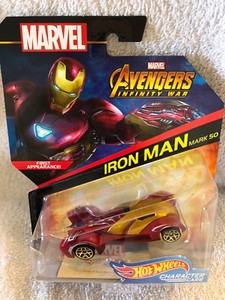 Details About Hot Wheels Marvel Avengers Infinity War Iron Man Mark 50 164 Diecast New