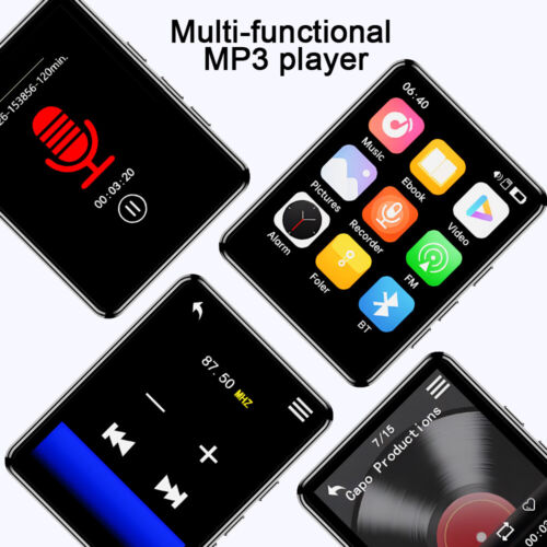 Bluetooth 5.3 MP4/MP3 Lossless Music Player FM Radio Recorder Sports Portable - Picture 11 of 23