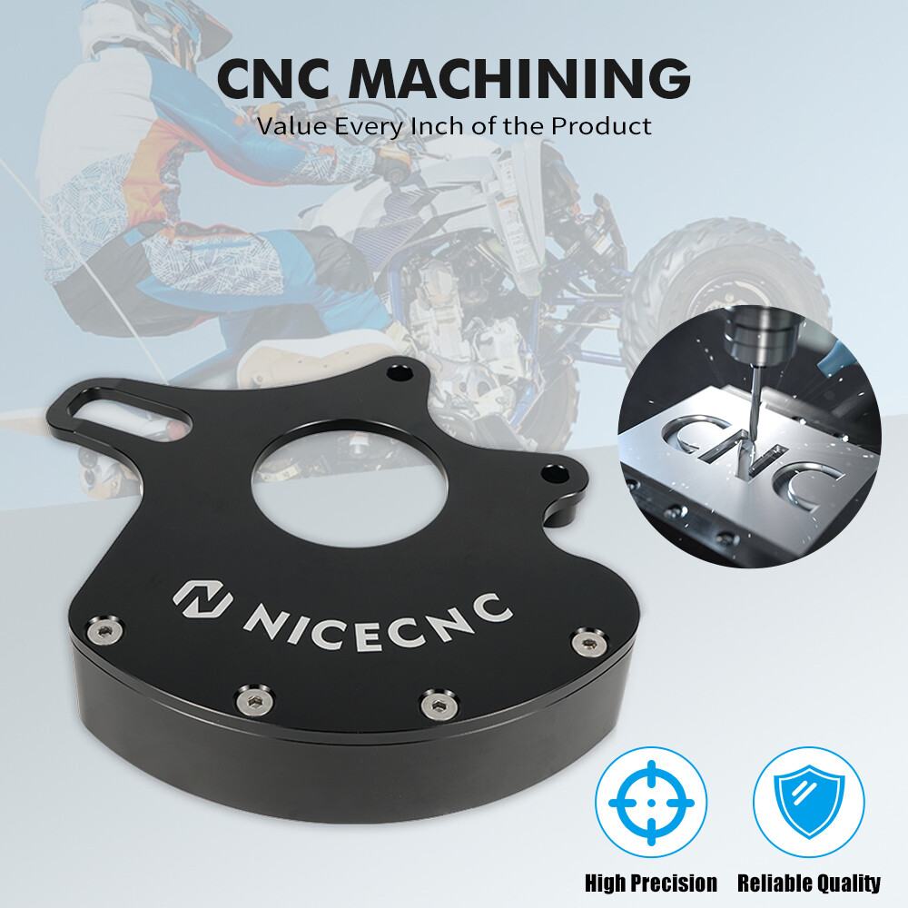 Front + Rear Brake Rotor Cover Guard For Yamaha Raptor 700 700R 2013 ...