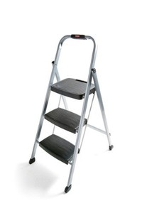 Rubbermaid 3 Step Stool Hand Grip Folding Portable Stair Ladder Image Is Loading Rubbermaid 3 Step Stool Hand Grip Folding Portable