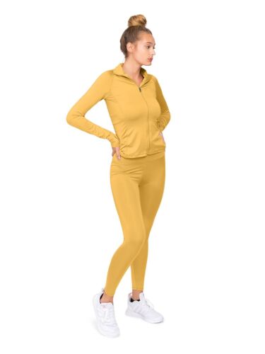 G-Style USA Women's Casual Essential Solid Workout Trackset J1225-P3584 - Picture 59 of 64