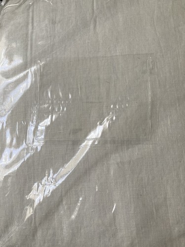 Pottery Barn 3in 1 Pole Belgian Linen Blackout Curtain 100" x 96" Ivory - Picture 2 of 2